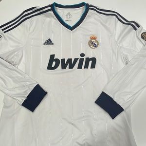 Real Madrid jersey from 2012-13 season.